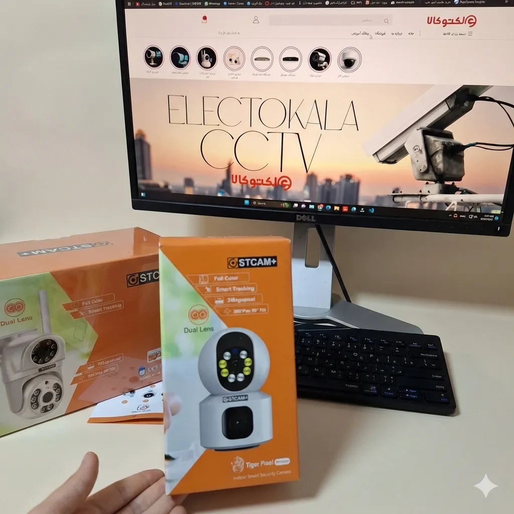 دوربین تایگر پیکسل دو لنز ostcam