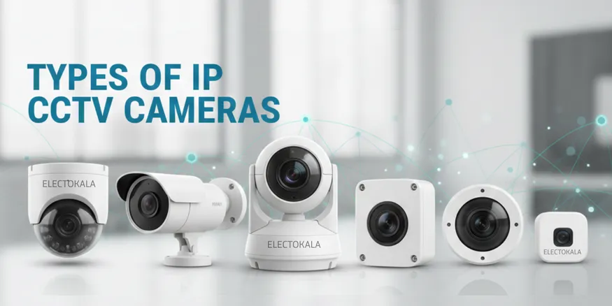 انواع دوربین مداربسته ip